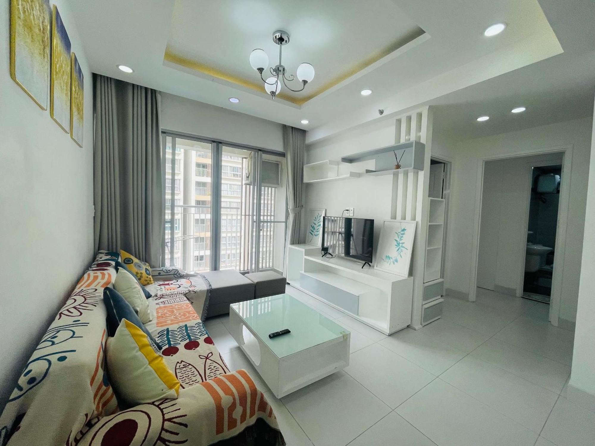 Secc Luxury 2-Br Apartment, Scenic Valley, Saigon Exhibition And Convention Center, Fv Hospital, Phu My Hung District 7 โฮจิมินห์ซิตี้ ภายนอก รูปภาพ